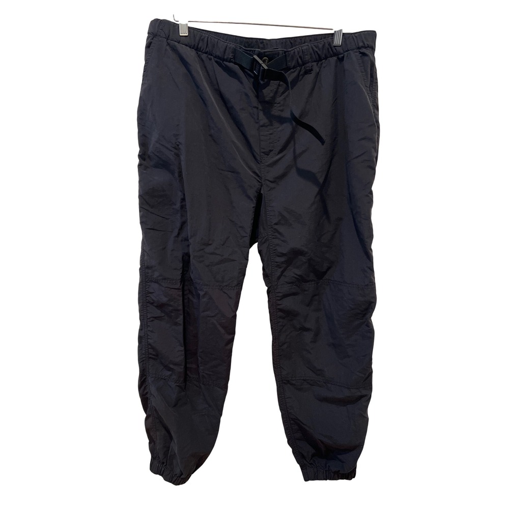 Eastern Mountain Sports Vintage Lined Hiking Pants Black XL Waterproof‎ EUC